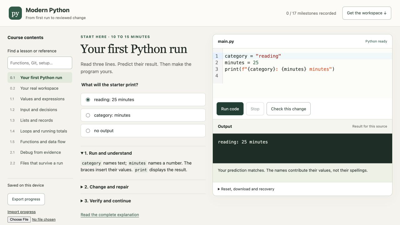 Modern Python